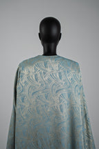 Azure Kaftan – Blue & Gold